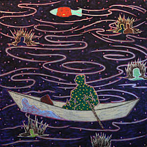 Boatman by Francis Pavy