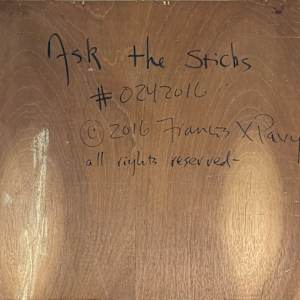 Ask the Sticks by Francis Pavy 