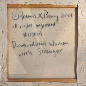 Diamondhead Woman with Stranger by Francis Pavy 