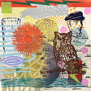 Sea Side Suite (fortune series) Green Lighting by Francis Pavy