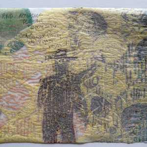 Red Accordion Player by Francis Pavy, Image 2.