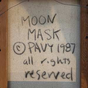Moon Mask by Francis Pavy 