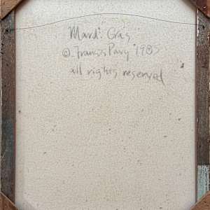 Mardi Gras Mummer by Francis Pavy 