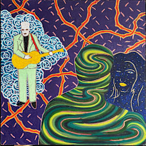 making love while Death plays the guitar by Francis Pavy, Image 2.