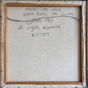 making love while Death plays the guitar by Francis Pavy 