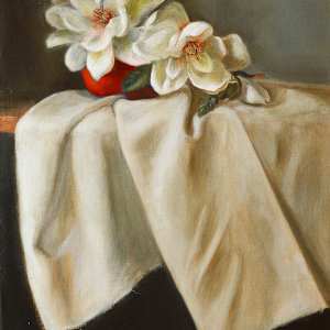 The Red Vase by Susan Martin Spar, Image 1.