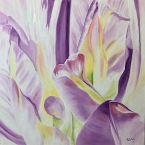 Floral - II by Kalika Antao