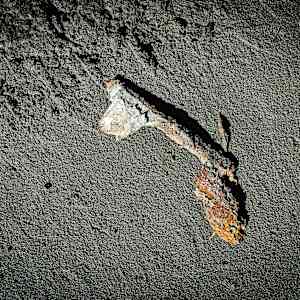 Along the Gravel Road by Kjeld Smed