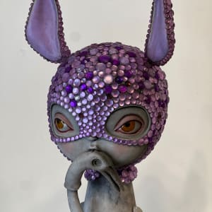 Masked Violet by Kathie Olivas 
