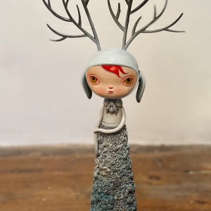 Winter Jackelope by Kathie Olivas 