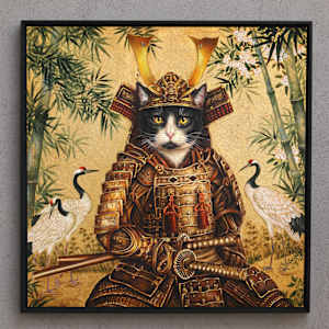 CAT SAMURAI 18 by Marc Le Rest, Image 2.