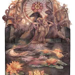 Carcassone, from Lord Dunsany’s A Dreamer’s Tales, 1910 by Amelia Leonards