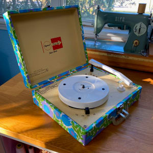 Somewhere in Moonlight Record Player by Sean Mahan 