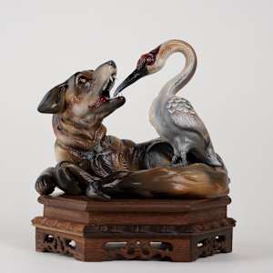 The Wolf and the Crane by Shelby Clark 