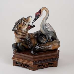 The Wolf and the Crane by Shelby Clark 