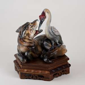 The Wolf and the Crane by Shelby Clark 