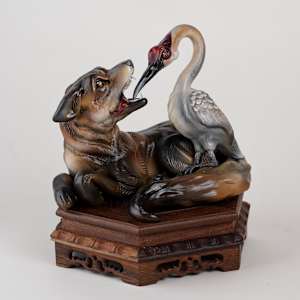 The Wolf and the Crane by Shelby Clark 
