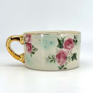 Ghost in a Rose Garden Mug by Ryoko Rio 