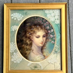 Beauty and the Beast Frontis Piece by Kinuko Y Craft, Image 1.