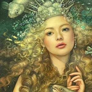 Dione the Nereid by Annie Stegg Gerard 