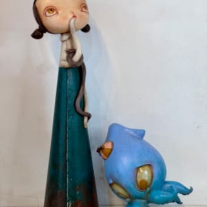 Mable with Squid by Kathie Olivas 