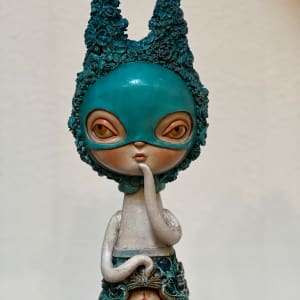 Turquoise Flora Magic Healer by Kathie Olivas 