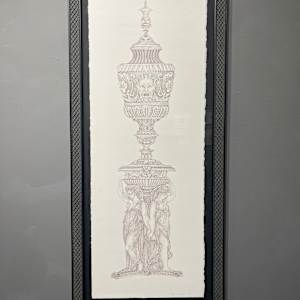 Aqua Tofana (Study of "Two woman holding a vase" by Marcoantonio Raimondi , after Raphael (circa 1510-1515).) by Myriam Black, Image 4.