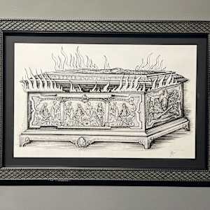 Pandora's box (Homage of “Danse macabre des femmes” by Guyot Marchant 1491) by Myriam Black, Image 3.