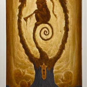 In the Shade of Awakening by Matt Dangler  Image: “In the Shade of Awakening” STUDY
Oil on Panel
5 1/2” x 12"

Study comes with the purchase of the original artwork.