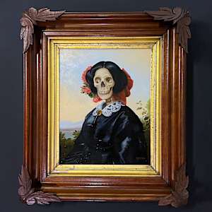 Johanna with Flowers by Michele Melcher 