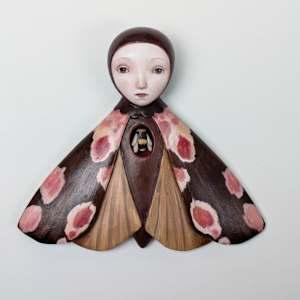 Anthophile Moth by Zoe Thomas 