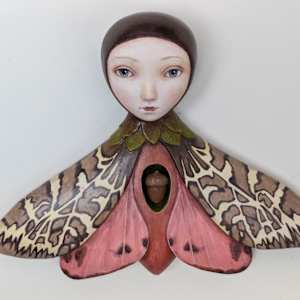 ‘Charise’ hopeful moth. by Zoe Thomas 