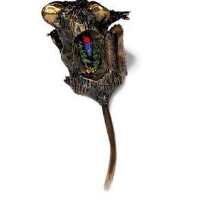 Forest Mouse Finds Lavender (collaboration with sculptor Ross Takahashi) by Shannon Taylor, Image 4.