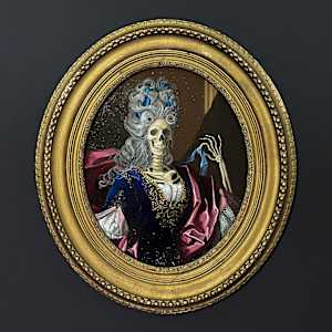 Lady in Satin by Michele Melcher 