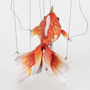 Unicorn Goldfish (Sarasa) by Mikazuki Futatsu 