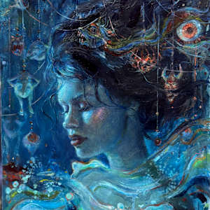 Blue Reverie by Natalia Fabia