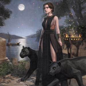 Circe - After Dulac by Tom Bagshaw