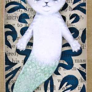 Feline Aquatic by Valerie Savarie 