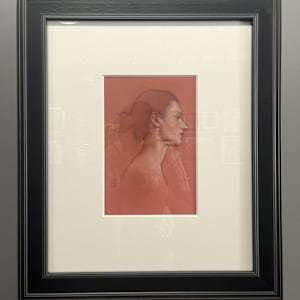 Sanguine Study in profile by Stephanie Rew 