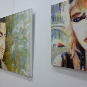 Madonna by Marie Désert  Image: Exposition : [WeART] à la Kinor Gallery en mai 2019 – Paris.