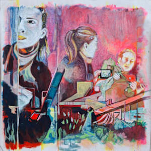 Mise en abîme I et II by Marie Désert  Image: Copyright Adagp, Paris 2021
