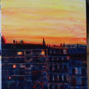 Triptyque Paris 13 by Marie Désert 