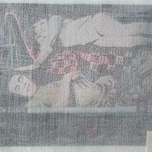 Tissu - Affection I by Marie Désert 