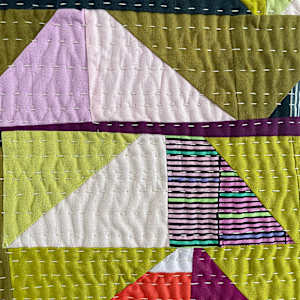 Quilt Block (No. 15) - Triangles by Shea Schachameyer, Image 3.