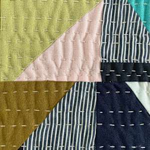 Quilt Block (No. 15) - Triangles by Shea Schachameyer, Image 4.