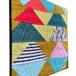 Quilt Block (No. 13) - Triangles by Shea Schachameyer, Image 1.