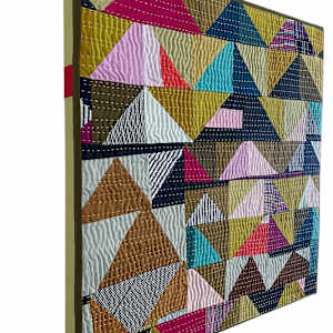 Quilt Block (No. 15) - Triangles by Shea Schachameyer, Image 2.