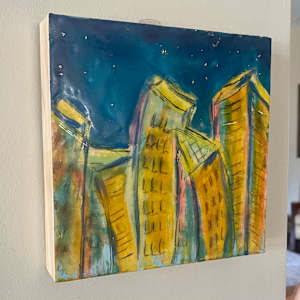 Blue Skies at Night by Laura Phillips 