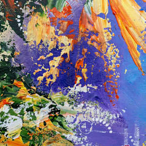 A River of Flowers by Annette Price  Image: A River of Flowers - detail