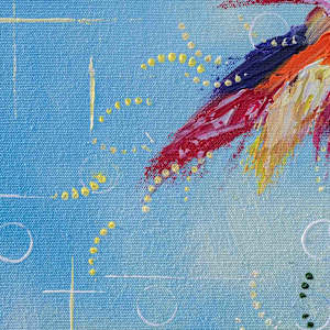 Petals On The Water by Annette Price  Image: Petals On The Water - details